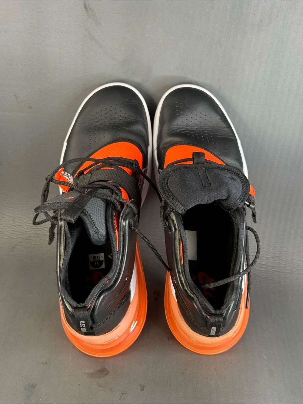Nike Air Force 270 'Safari' athletic sneaker shoes men’s size 11